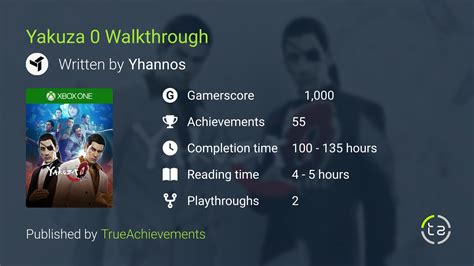time to beat yakuza 0|Walkthrough .